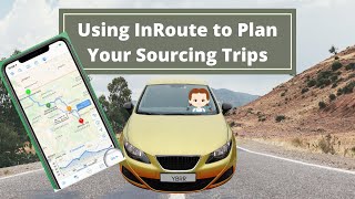 Amazon 101 - Using the InRoute App to locate & map sourcing locations for road trip sourcing