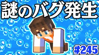 誰かバグの原因を教えてください…熱帯魚を捕まえようとしたら全ロス寸前!?マイクラ実況Part245【マインクラフト】