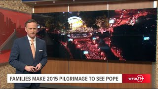 Families make 2015 pilgrimage to see pope