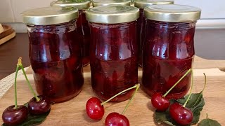 ZIMMNICA: KOMPOT OD VIŠANJA, BRZ I LAK RECEPT 🍒