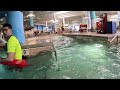 toilet bowl waterslide at kalahari indoor waterpark texas usa