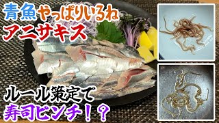 アニサキス防止のルール策定で、寿司ピンチ！？