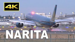 [4K] Plane spotting at Tokyo Narita Airport [NRT/RJAA] / 成田空港