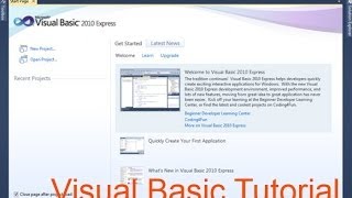 VB Programming Tutorial 04 - Basic Variables