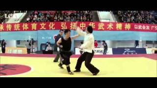 Wushu:TaiChi man(Tiger Chen) VS Nanquan fighter