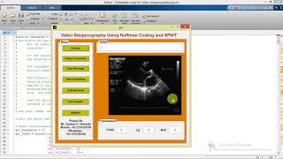 Matlab Code for Video Steganography