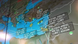 הוריקנים, סלוטים ופקקים בגובה 40,000 רגל: תנועת המטוסים בנתב