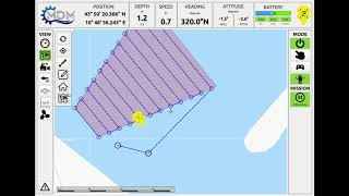 MDM Zeno AUV: Planning and executing underwater surveys.