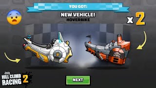 😨 What ? I Got x2 Hover Bike ! In - Hill Climb Racing 2