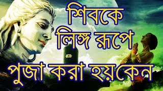 Why Shiva is worshipped as linga | শিবের লিঙ্গ রূপে পূজা