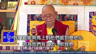 如何應對寂寞空虛的自己？Garchen Rinpoche（中文字幕）佛學釋疑