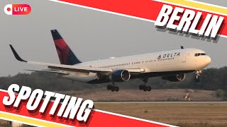 LIVE Berlin Airport Spotting (BER), 08.02.2025