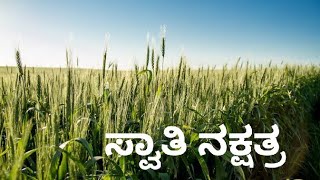 ಸ್ವಾತಿ ನಕ್ಷತ್ರ / swathi nakshatra in kannada