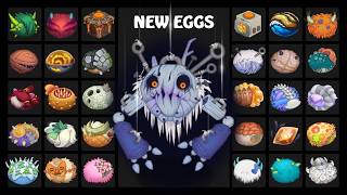 All NEW Monsters Released in 2024 | EGGS (All Sounds & Animations) | My Singing Monsters