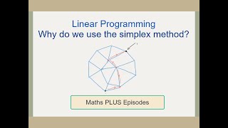 Linear Programming: Why simplex method? [EP0a]
