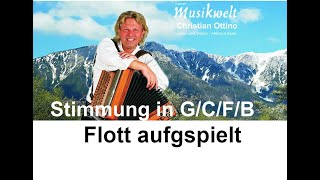 Flott aufgspielt in G/ C/F/B - 1. Lernvideo - Musikwelt - Christian Ottino (c) 2021