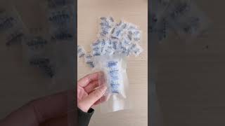 ซองกันชื้น สารกันชื้น silica gel  1กรัม เกรดA ใช้กับอาหารและยาได้