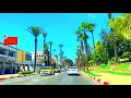 Tetouan 2022 driving on city streets Morocco Africa Person Walking | video 4K HDR 60fps