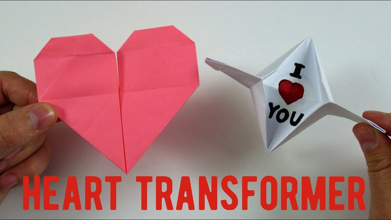 Origami Heart (Folding Instructions) - YouTube