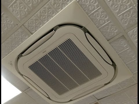 How To Install A Midea Ceiling Cassette Daikin Air