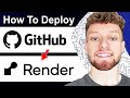 How To Deploy Github Project on Render (Step By Step)