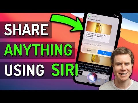 Quickly Share ANYTHING on Your Screen Using SIRI