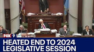 Heated end to 2024 Minnesota legislative session