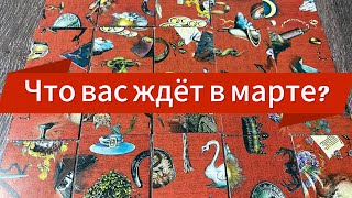 ЧТО ВАС ЖДЁТ В МАРТЕ? Гадание пасьянс Tarot Reading