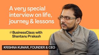 Krishna Kumar, Founder \u0026 CEO of Simplilearn  in conversation with Shantanu Prakash | BusinessClass