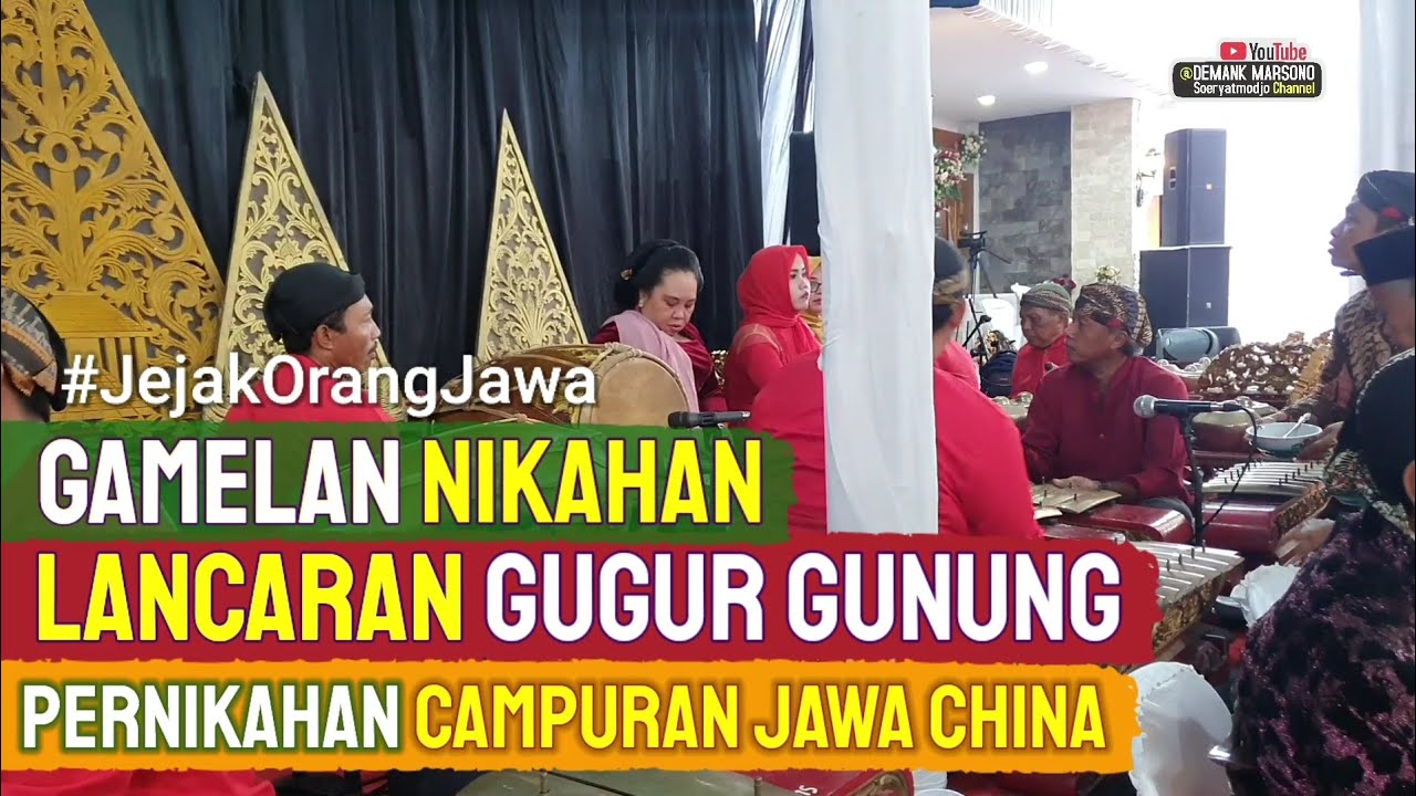 GAMELAN NIKAH JAWA • Karawitan Lancaran Gugur Gunung • Bevita & Owen ...