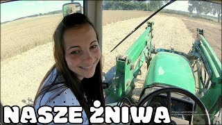 Nasze Żniwa 2018 ☆ [Vlog # 30] ☆ Pomoc Sąsiada ☆ Kosimy Poległe Żyto