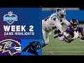 Baltimore Ravens vs. Carolina Panthers | Preseason Week 2 2021 NFL Game Highlights