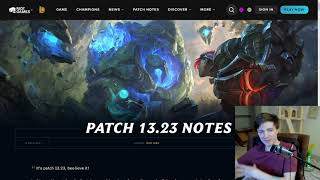 CRYBABY RIVEN MAINS WHINED TO ANOTHER BUFF | League of Legends Patch 13.23 Review