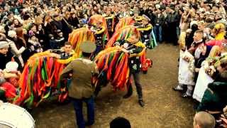 Бояни свято  Маланки. Танець. Коники  села  Петрашівка Буковина