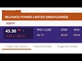 reliance power latest news rpower latest news today reliance power share latest news