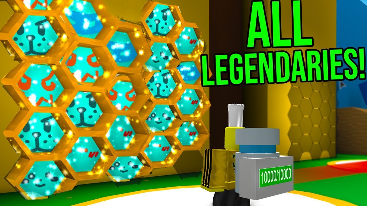 ROBLOX BEE SWARM SIMULATOR *GETTING ALL LEGENDARIES!* | Doovi