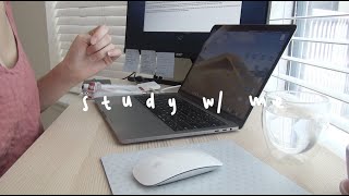 code with me // 2 hour real time study with me \u0026 typing asmr