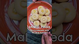 Pure \u0026 Original Malai Peda Recipe Step by Step #Shorts #Sweet