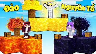 Tô Gà Thử Thách Sinh Tồn Trên Đảo Nguyên Tố Trong Minecraft!