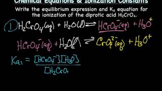 Diprotic \u0026 Polyprotic Acids