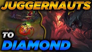 [Season 2022] Unranked to Diamond #2 - Juggernauts ONLY (Garen, Aatrox, Mordekaiser, Nasus)