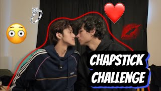 Chapstick Challenge with Boy Bestfriend (GONE GAY!!)