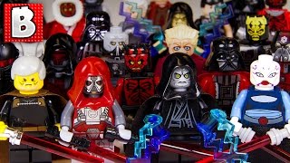 Every Lego Sith Minifigure Ever Made!!! | Collection Review