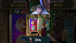 INSANE COIN FLIP BONUS ROUND PAYS OVER $7,500!