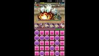 【パズドラ】第9回 チャレンジダンジョン！　Lv7 ノーコン 曲芸士PT