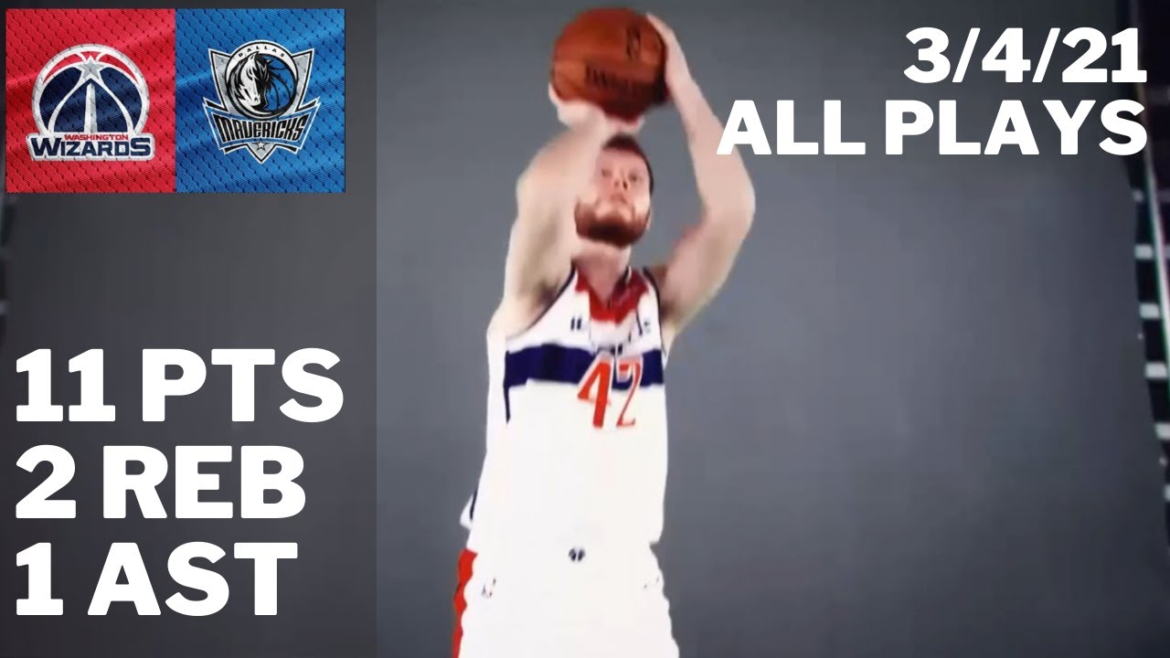 Davis Bertans Vs Mavericks: 11 Pts, 2 Reb, 1 Ast ALL PLAYS 2020/21 NBA ...