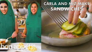 Miz Cracker and Carla Make Friendly Sandwiches | From the Test Kitchen | Bon App