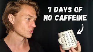 7 Coffee withdrawal symptoms I experienced the first week