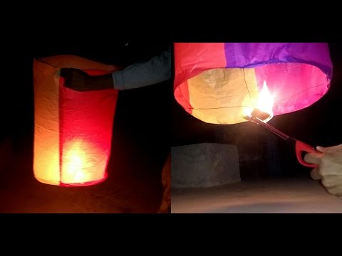 Make an Amazing Hot air Balloon (Sky lantern) | DIY Make an Amazing Hot air Balloon (Sky lantern) | DIY