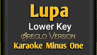 Lupa | Karaoke | Minus One | Areglo | Female Version | Lower Key